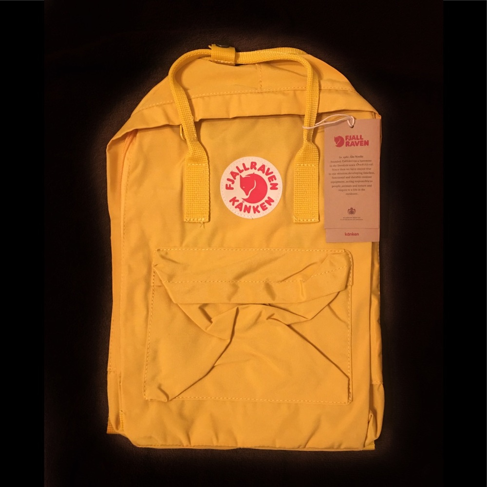 Fjallraven Kanken Warm Yellow